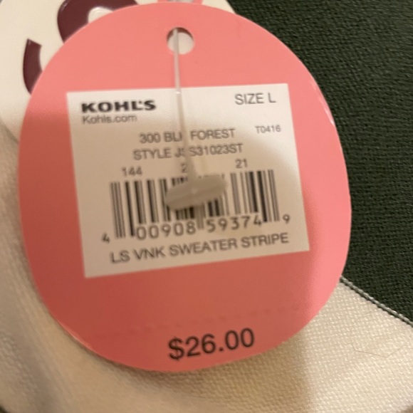 NWT SO v-neck sweater - Picture 3 of 5